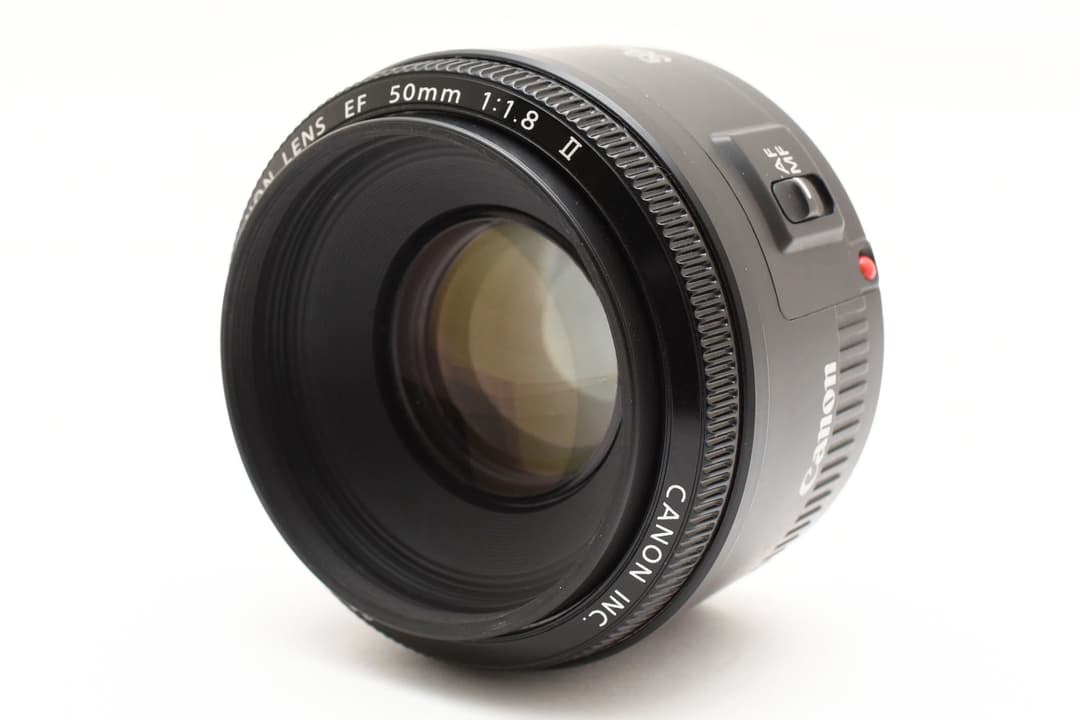 美品 Canon EF 50mm F1.8 II キャノン 単焦点 #8211
