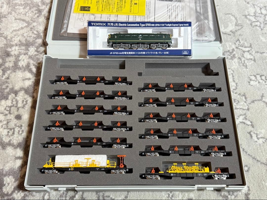 TOMIX EF65-1124+チキ5500 ロンチキセット