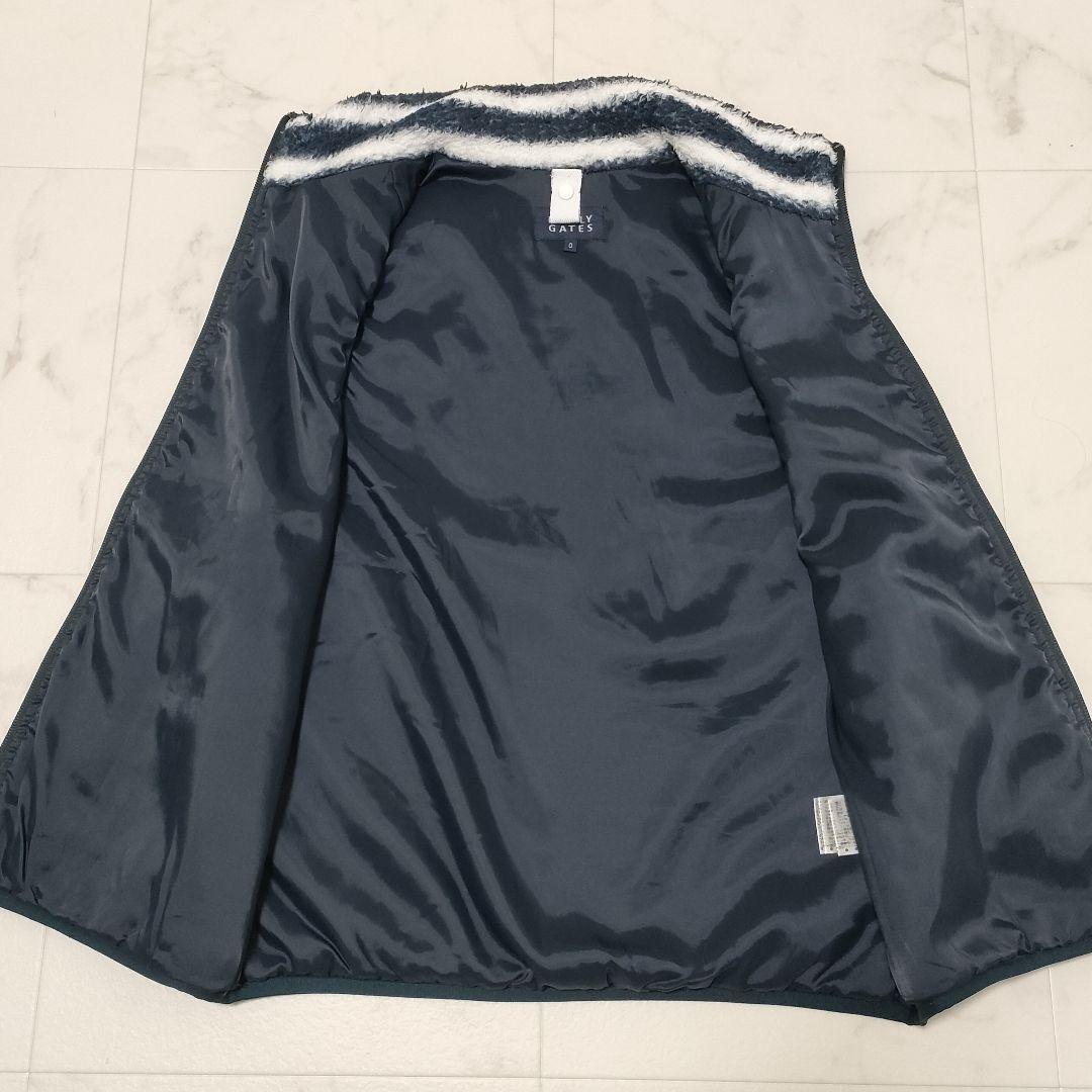 パーリーゲイツ　5way ナイロンジャケット　ベスト　中綿ボアライナー　サイズ0