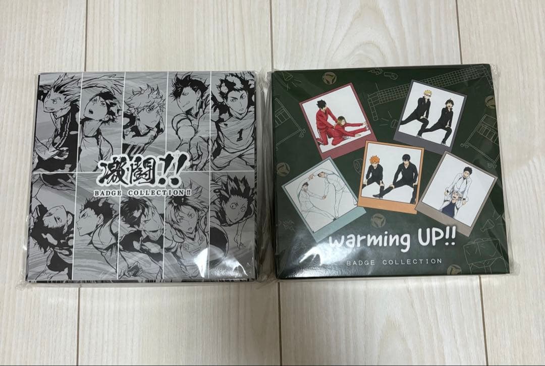 ハイキュー　缶バッジコレクション 2点セット