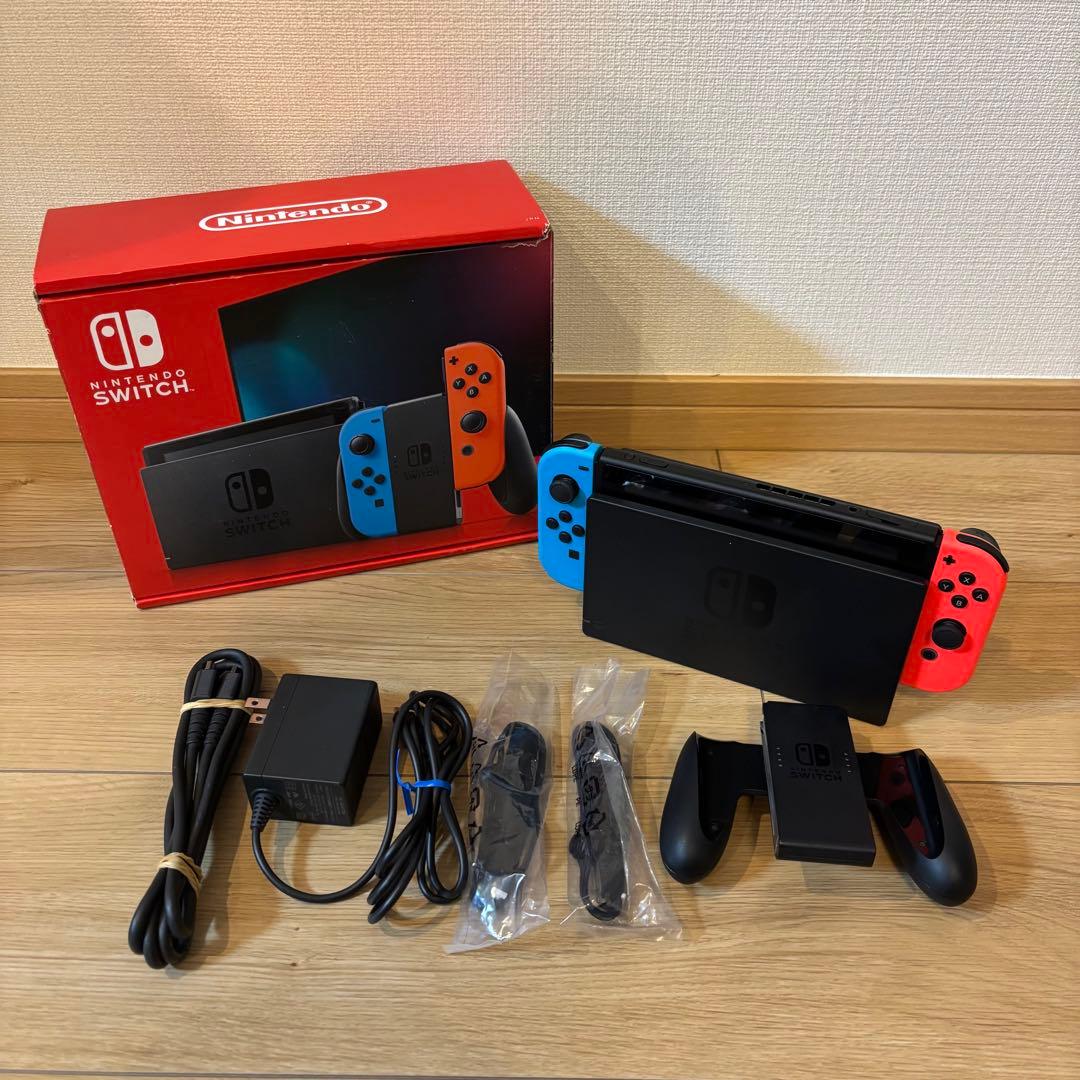 【付属品完備】Nintendo Switch バッテリー強化版 2024年製