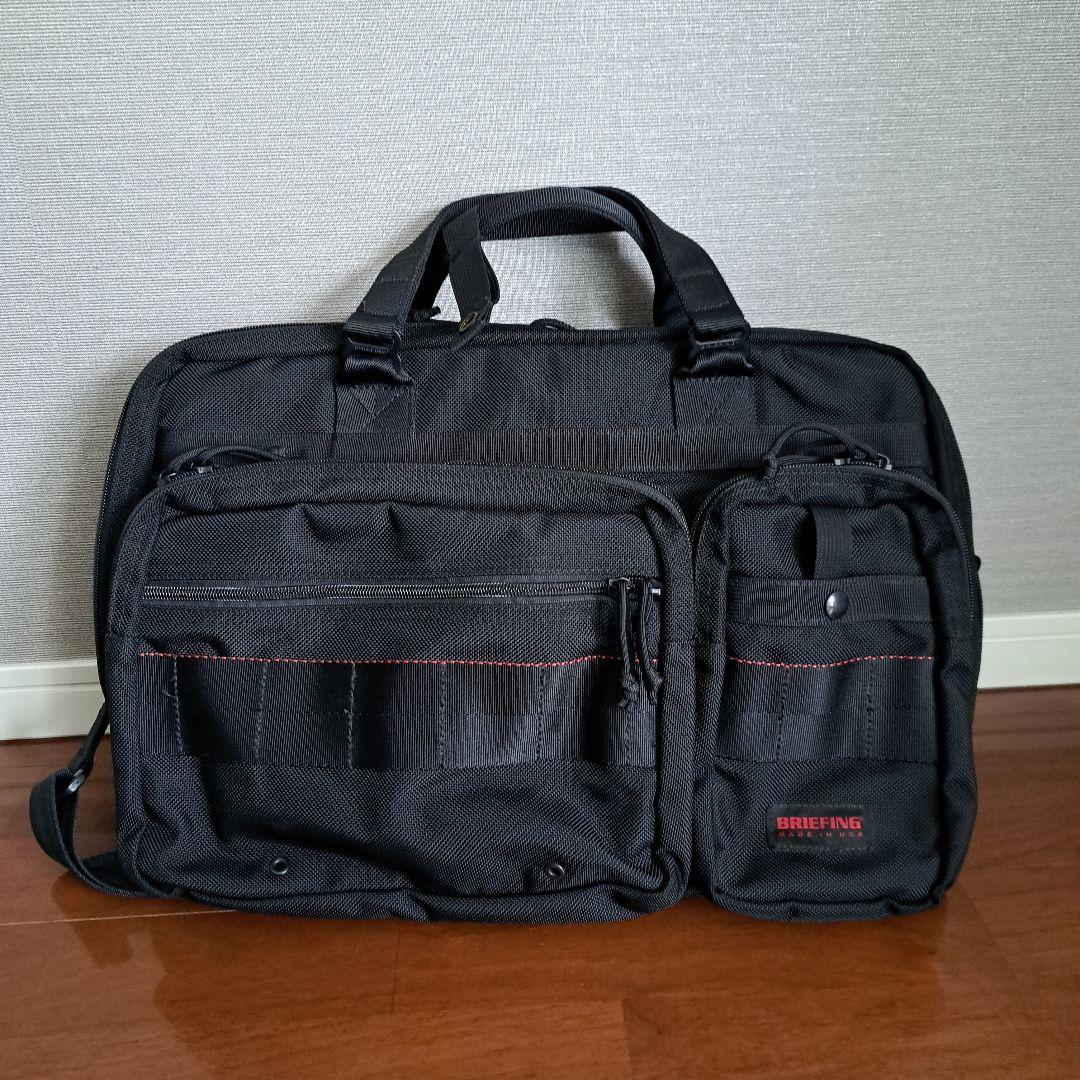 [Li8]BRIEFING ブラック ビジネスバッグ