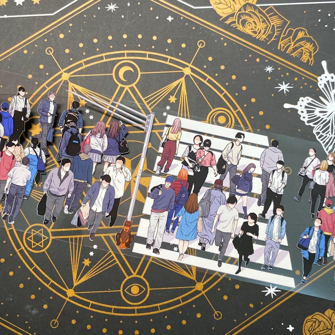 【9280】海外　マステ　中古巻　PETマスキングテープ　人物系