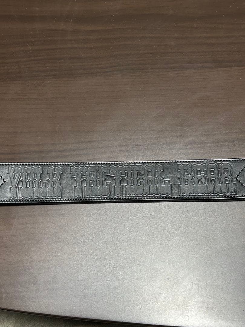 〈美品〉VOLK V-9 LEATHER BELT ブラック