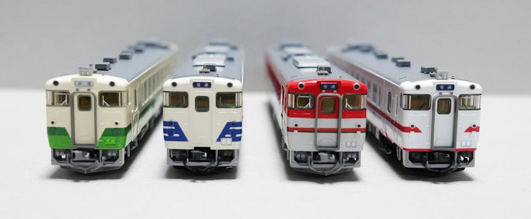 【Nゲージ】TOMIX キハ40系4両 東北地域色・五能線色・盛岡色・新潟色赤