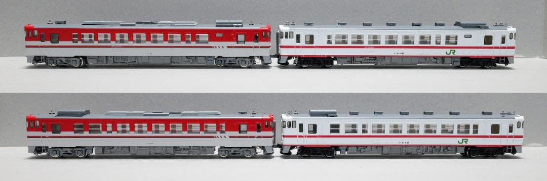 【Nゲージ】TOMIX キハ40系4両 東北地域色・五能線色・盛岡色・新潟色赤