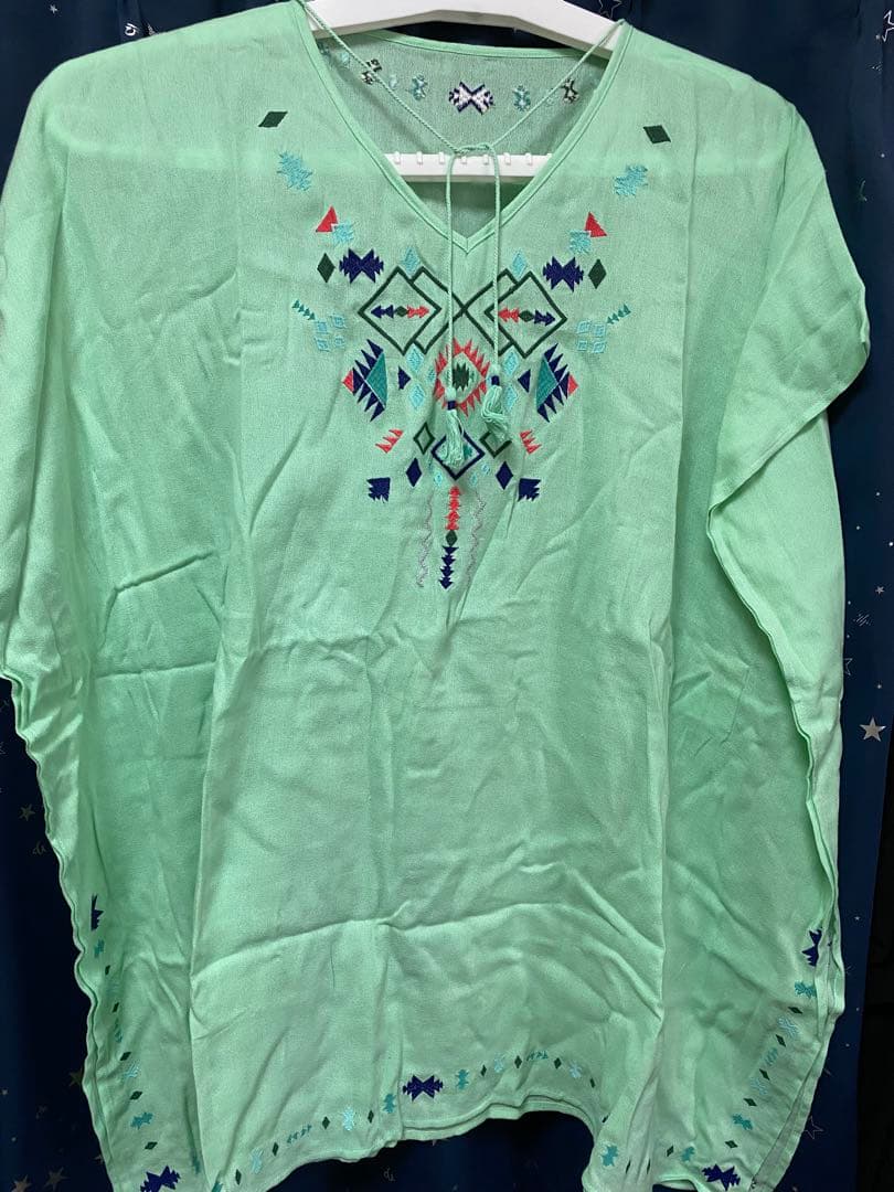 愛犬とオソロでエスニック風　洋服　チュニック as know as dewan