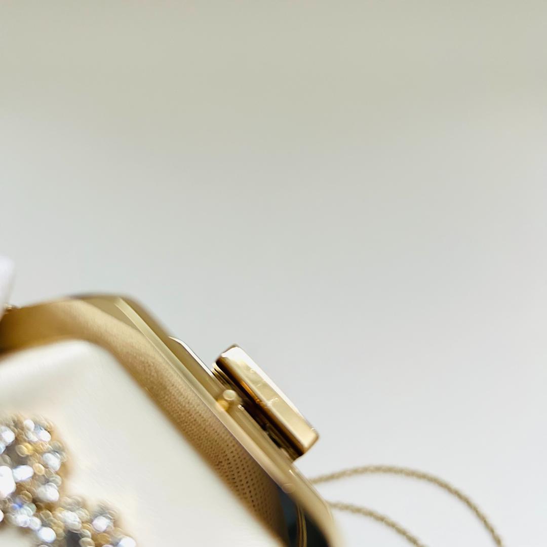 レア　ロジェヴィヴィエ ケース　がま口　チェーン　財布　レザー　コンパクト