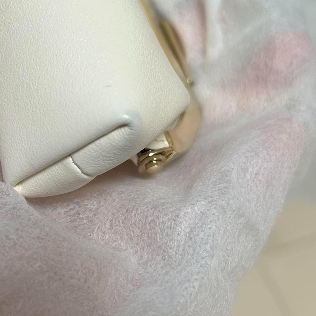 レア　ロジェヴィヴィエ ケース　がま口　チェーン　財布　レザー　コンパクト