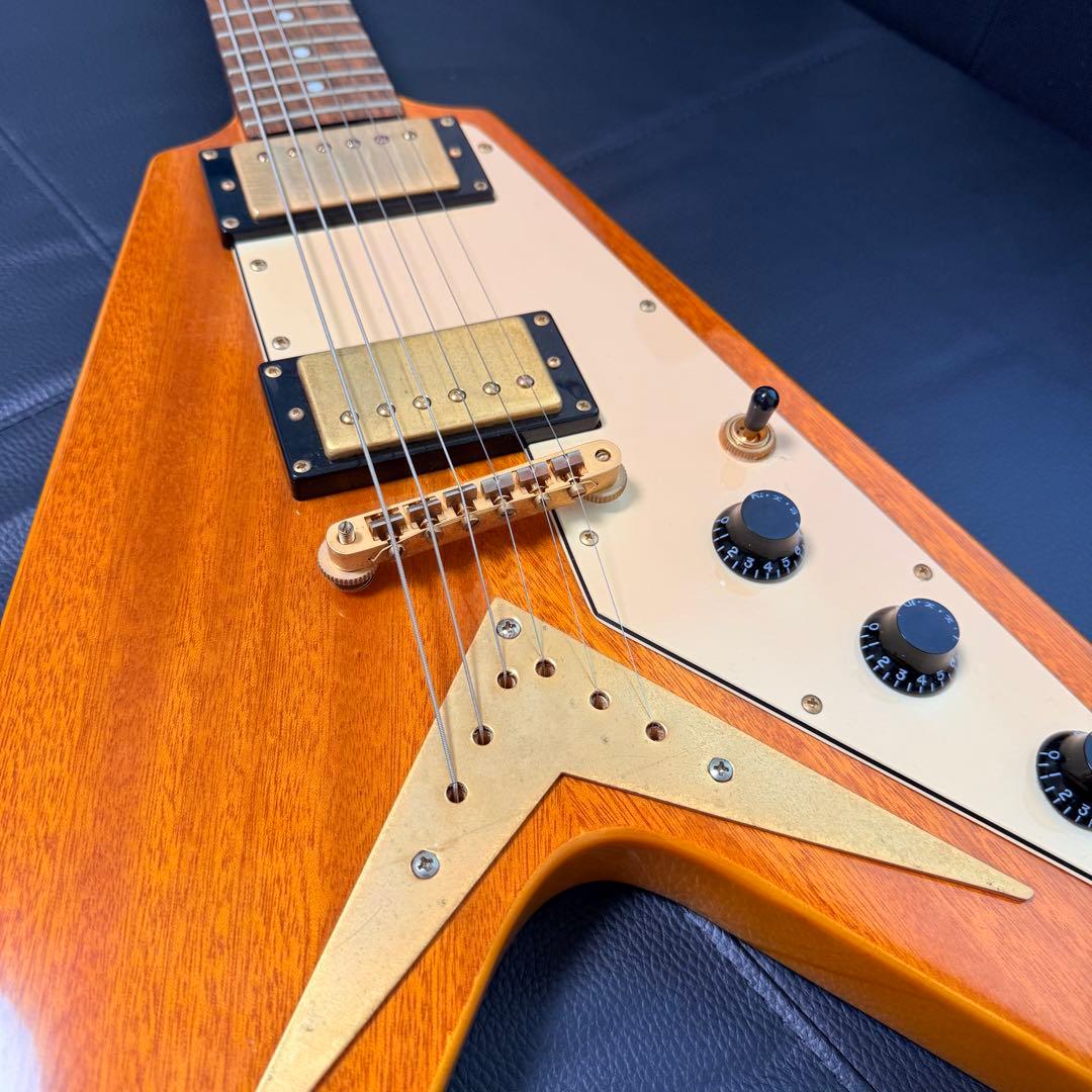 ギター Epiphone 1958 Korina Flying V