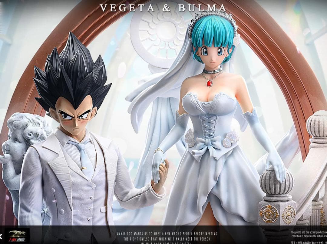 ドラゴンボール ベジータ ブルマ フィギュア ガレージキット 1/6スケール