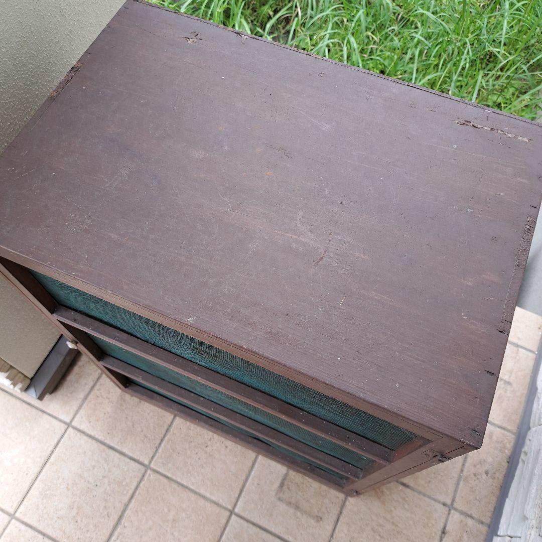 鳥籠　鳥かご　メジロ　9個　+　収納木棚