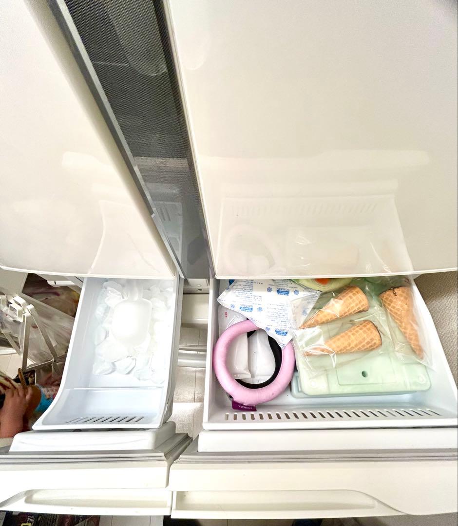 週末のみ値下げ中！パナソニック 大型冷蔵庫 NR-FVF455-W 451L