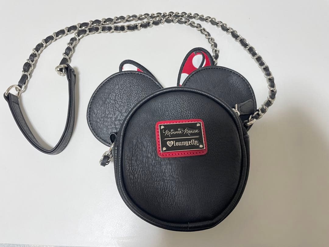 Disney×Loungefly ミニーショルダーバッグ