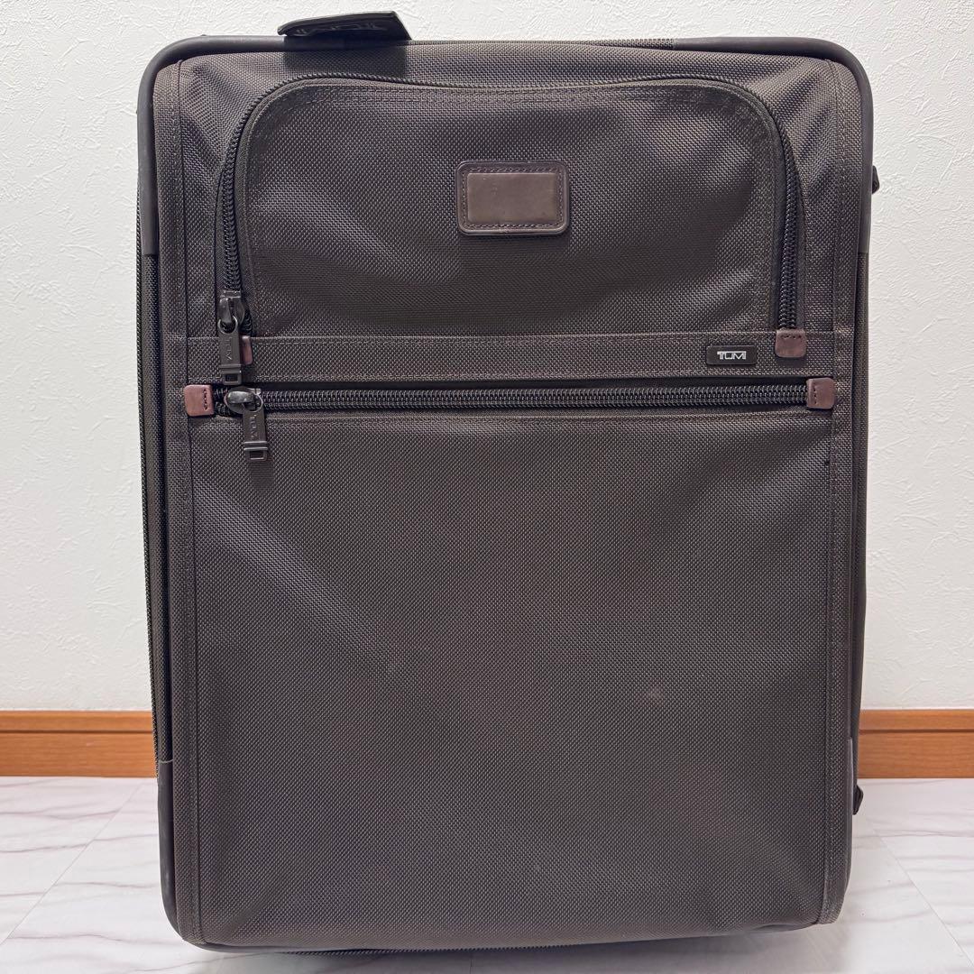 激レア✨トゥミ エキスパンダブル キャリーケース 2輪 アドアバッグストラップ付