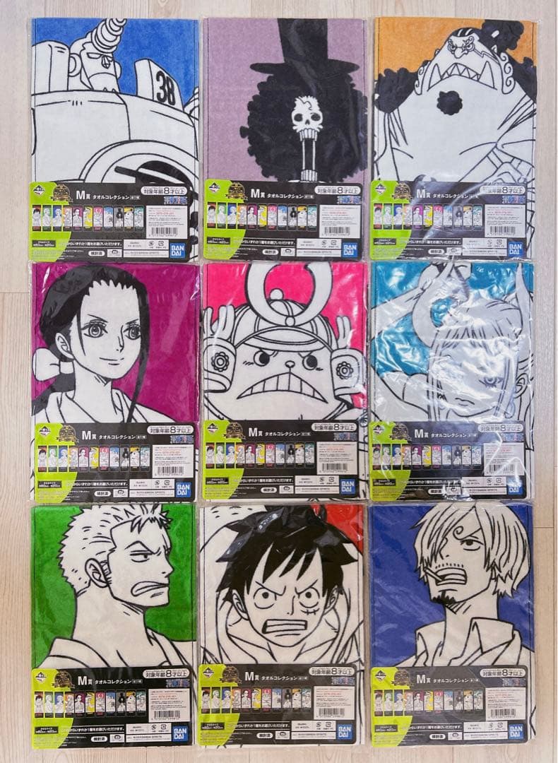 一番くじ ワンピース vol.100 Anniversary タオルコレクション