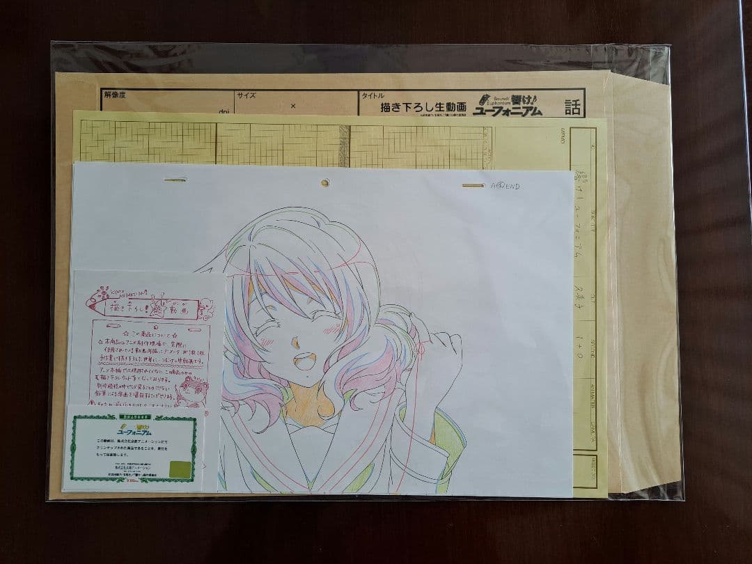 響け!ユーフォニアム書き下ろし生動画【黄前久美子】