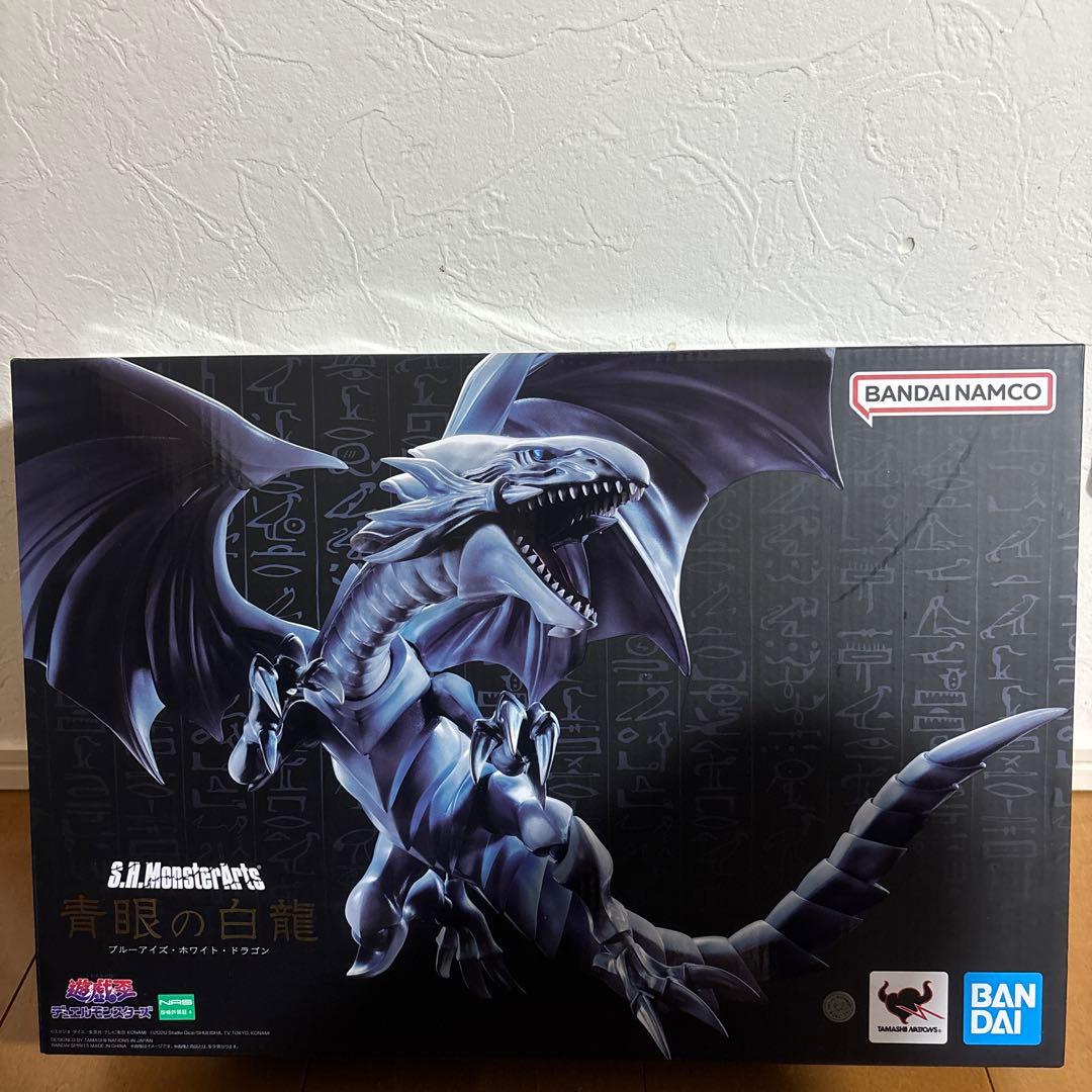 S.H.MonsterArts　ブルーアイズ・ホワイト・ドラゴン　青眼の白竜
