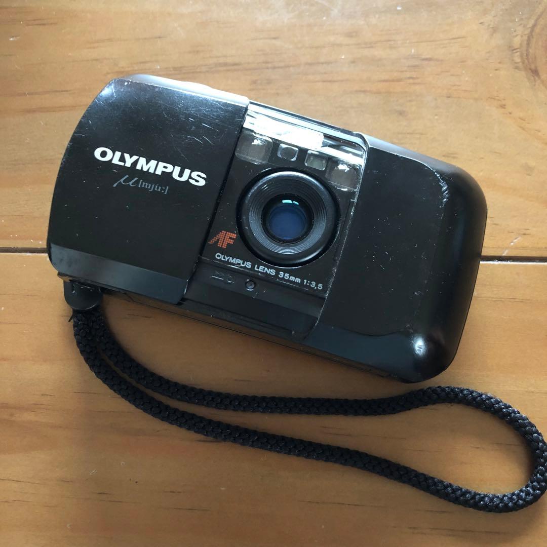 OLYMPUS u mju 35mm 3.5 初代 フィルムカメラ