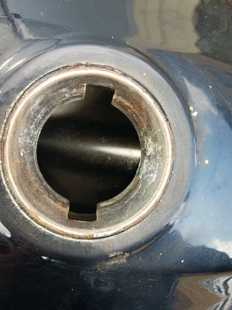 GSX250E　GSX400E　GSX450E　ザリ燃料タンク