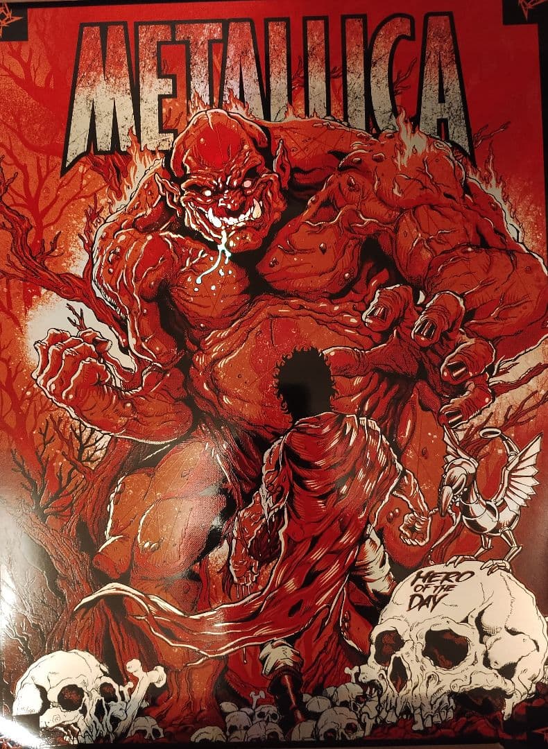 【値下不可】世界180枚Foil ver. メタリカ Loadリマスタ ポスター