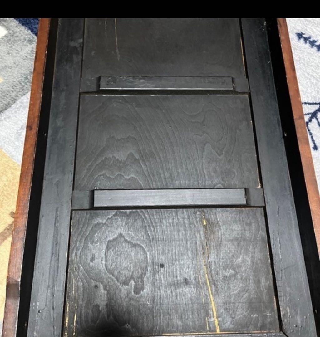 座卓　レトロ　アンティーク　古家具　骨董 座卓 和室　約89×53高さ30.5