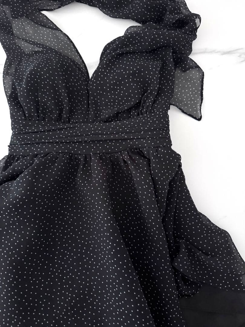 【完売商品】Brille 黒ドット　ドレス