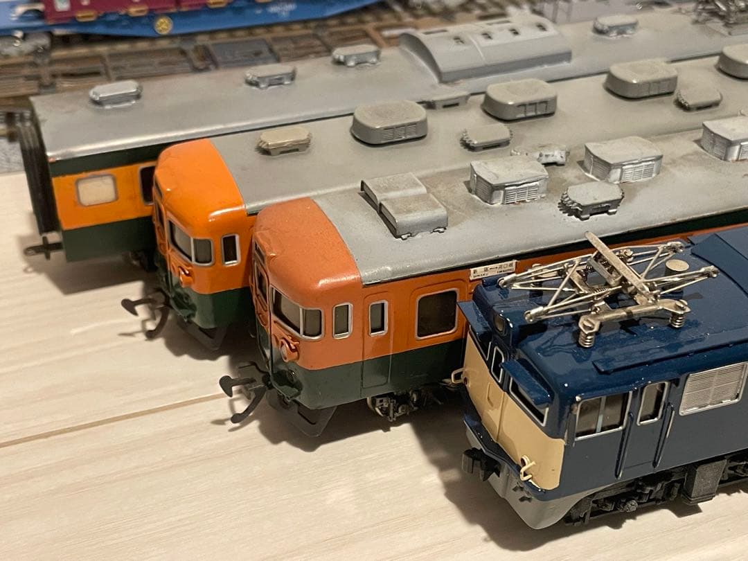 ジャンク HOゲージ4両セット カツミ KTM アダチ？ ED61