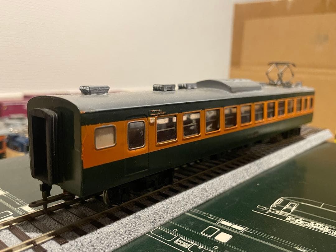 ジャンク HOゲージ4両セット カツミ KTM アダチ？ ED61