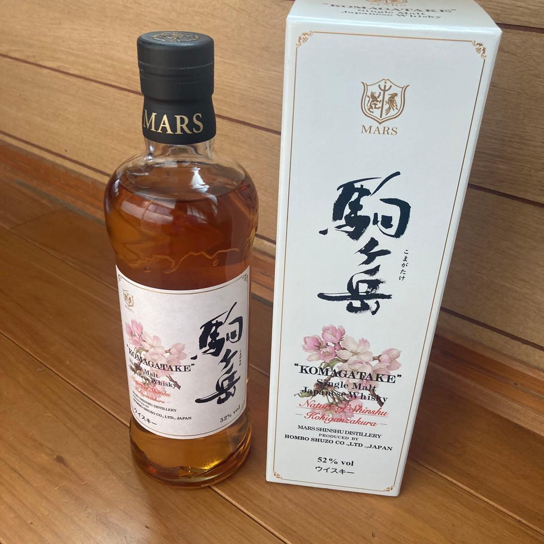 超希少新品未使用MARS KOMAGATAKE シングルモルトウイスキー 52%