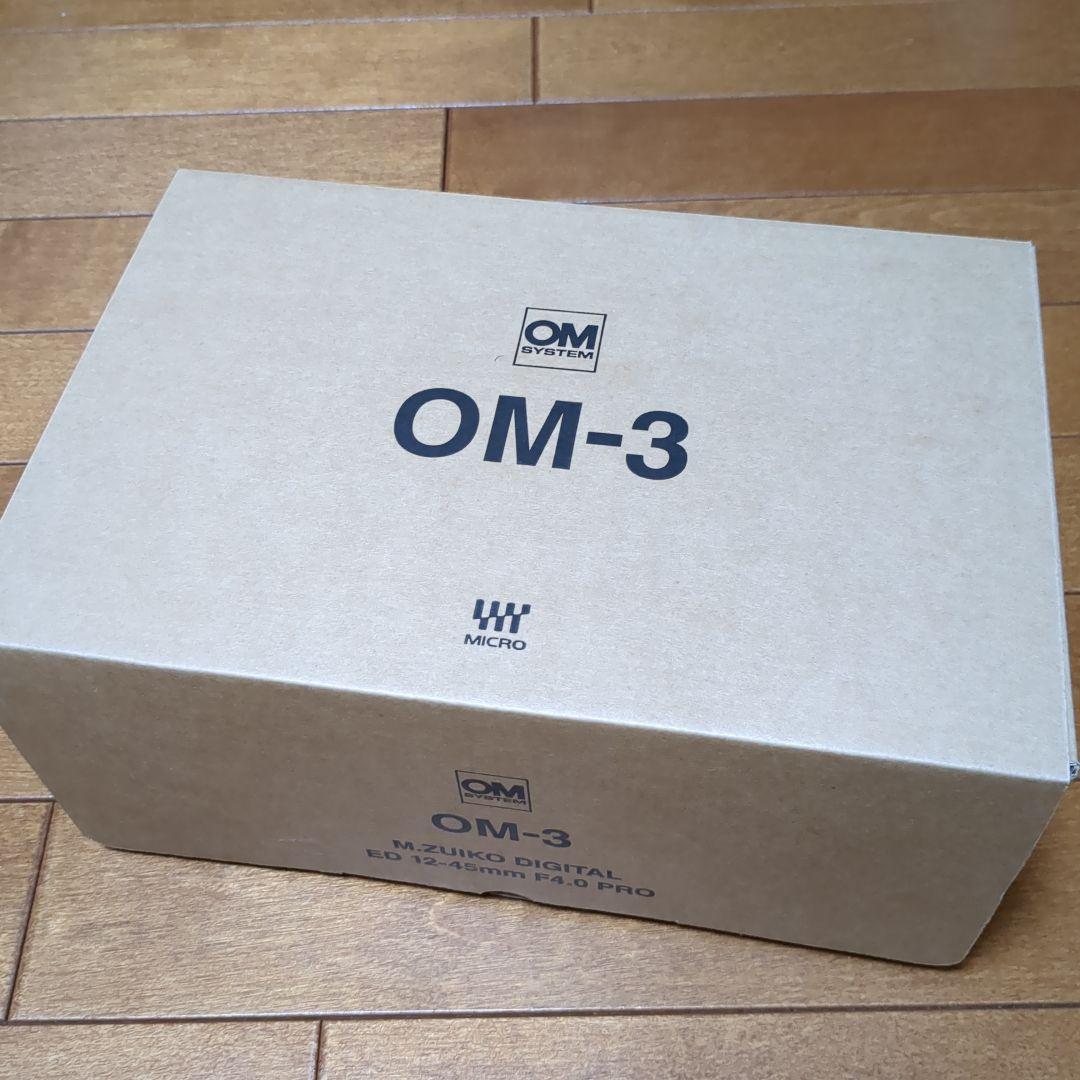 OM SYSTEM OM-3 一眼レフカメラ 12-45mmレンズ付き