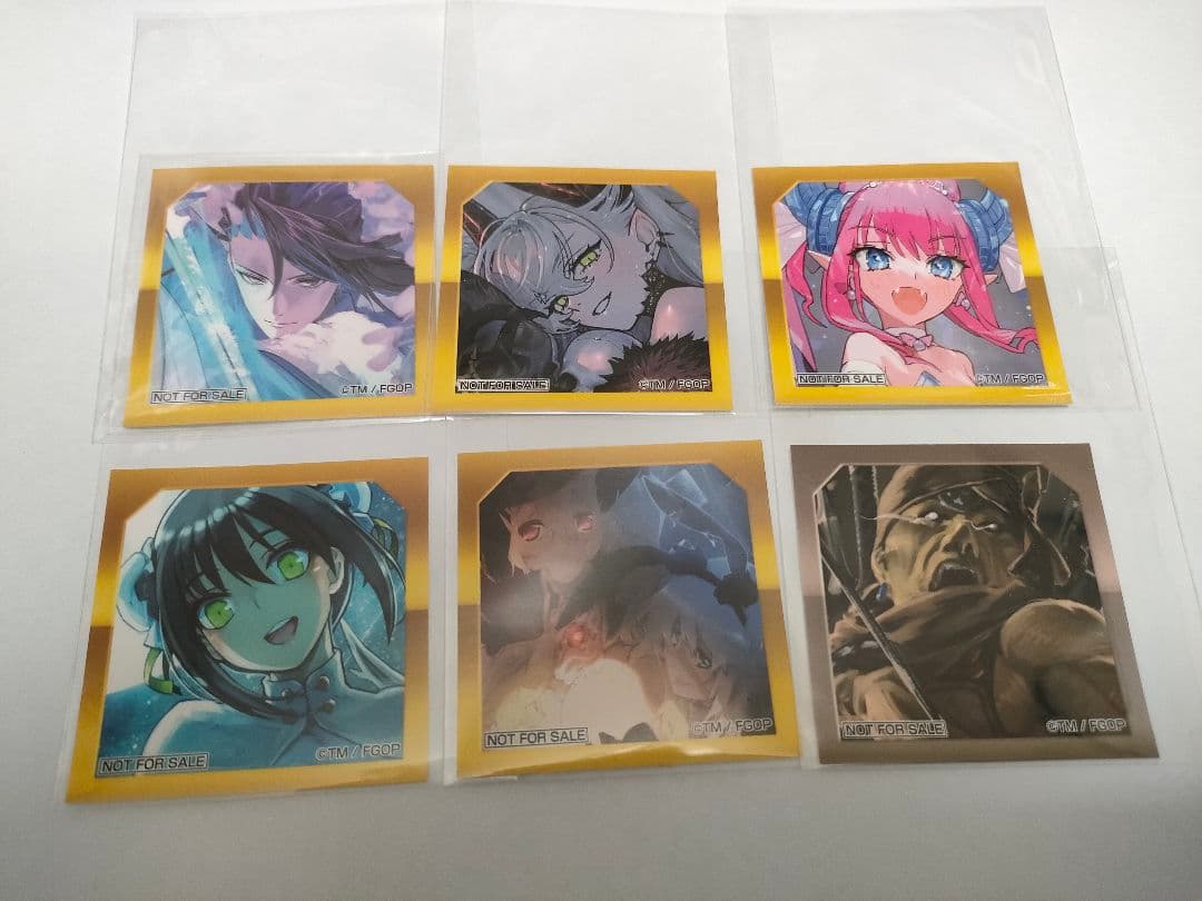 FGO 最終再臨展 入場特典 ステッカー 近藤勇 太公望 リリス セット