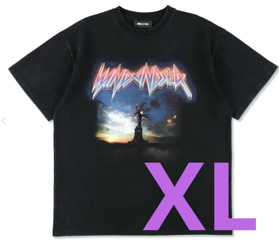 新品使用【XL】wind and sea WORLD TOUR