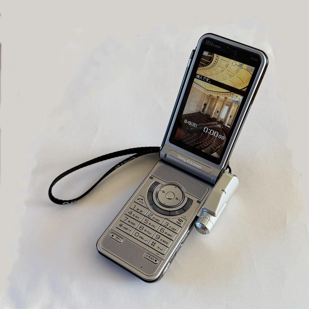W44S Sony Ericsson ワンセグ コレクション向 ガラケー 美中古
