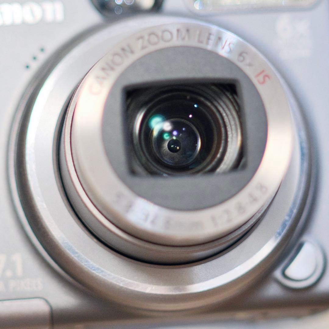 極美品！名機 動作品 平成レトロ Canon PowerShot A710 IS