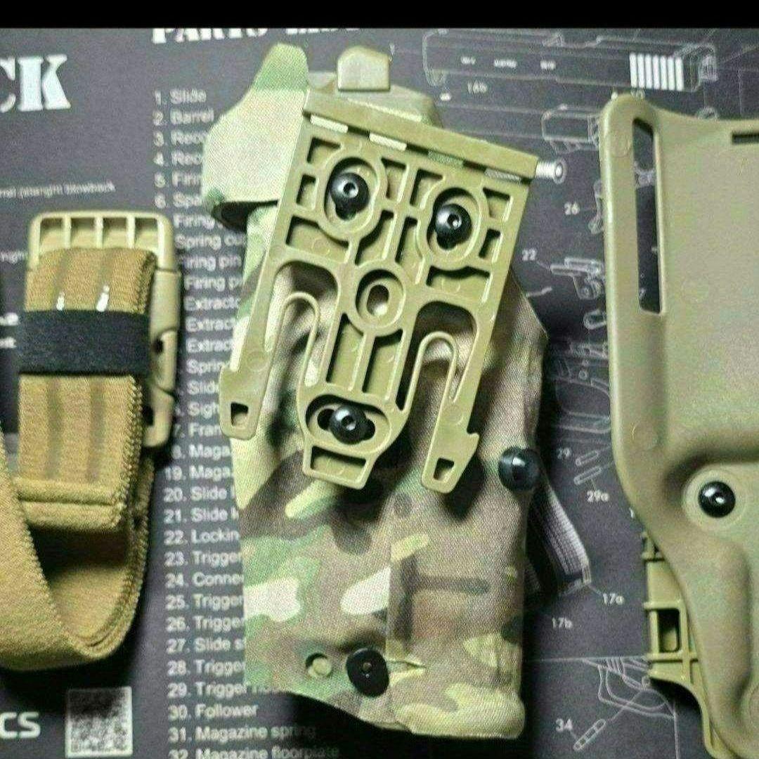 サファリランド　レプリカ　ホルスター　マルチカム　右用