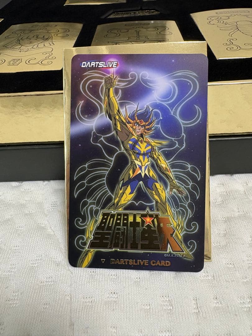 【新品未使用品】ダーツライブカード聖闘士星矢　香港限定(値下げしました！)