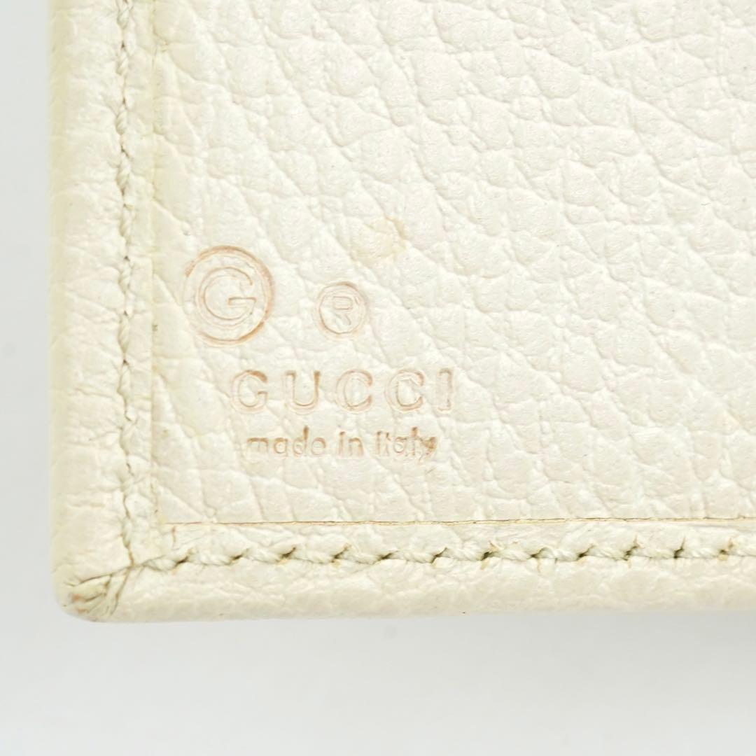 ✨未使用展示品✨　GUCCI ミニ財布　インターロッキング　GGロゴ　二つ折り