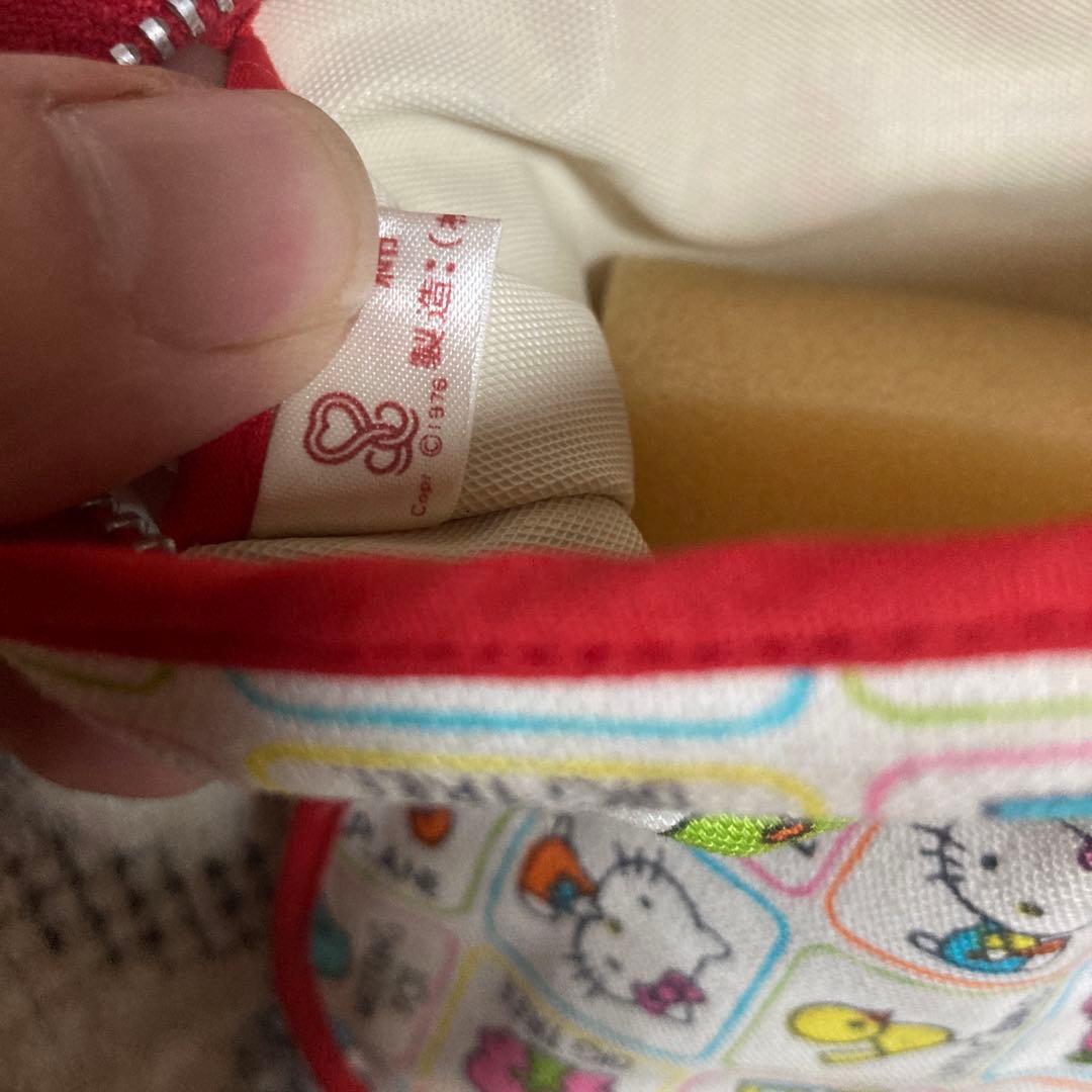 サンリオ　昭和レトロ　ハローキティ1976 弁当袋2こ＆ポーチ1こ　バラ売不可