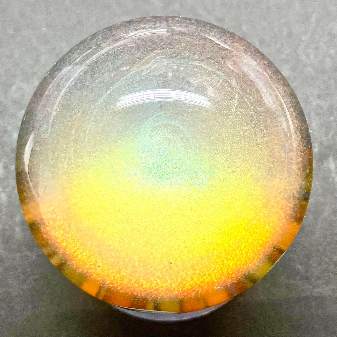 ボロシリケイト　ガラス　マーブル　大村欣央　作家　オブジェ　宇宙　ペンダント