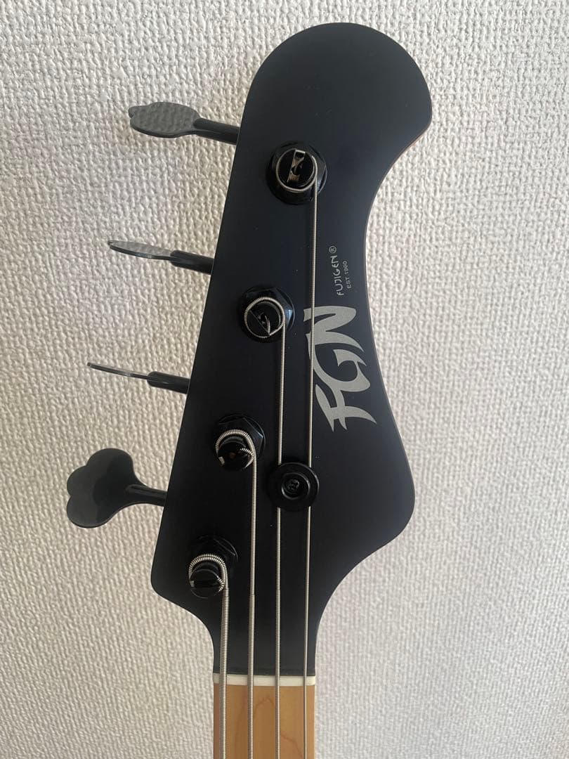 FUJIGEN フジゲン エレキベース 4弦 マットブラック