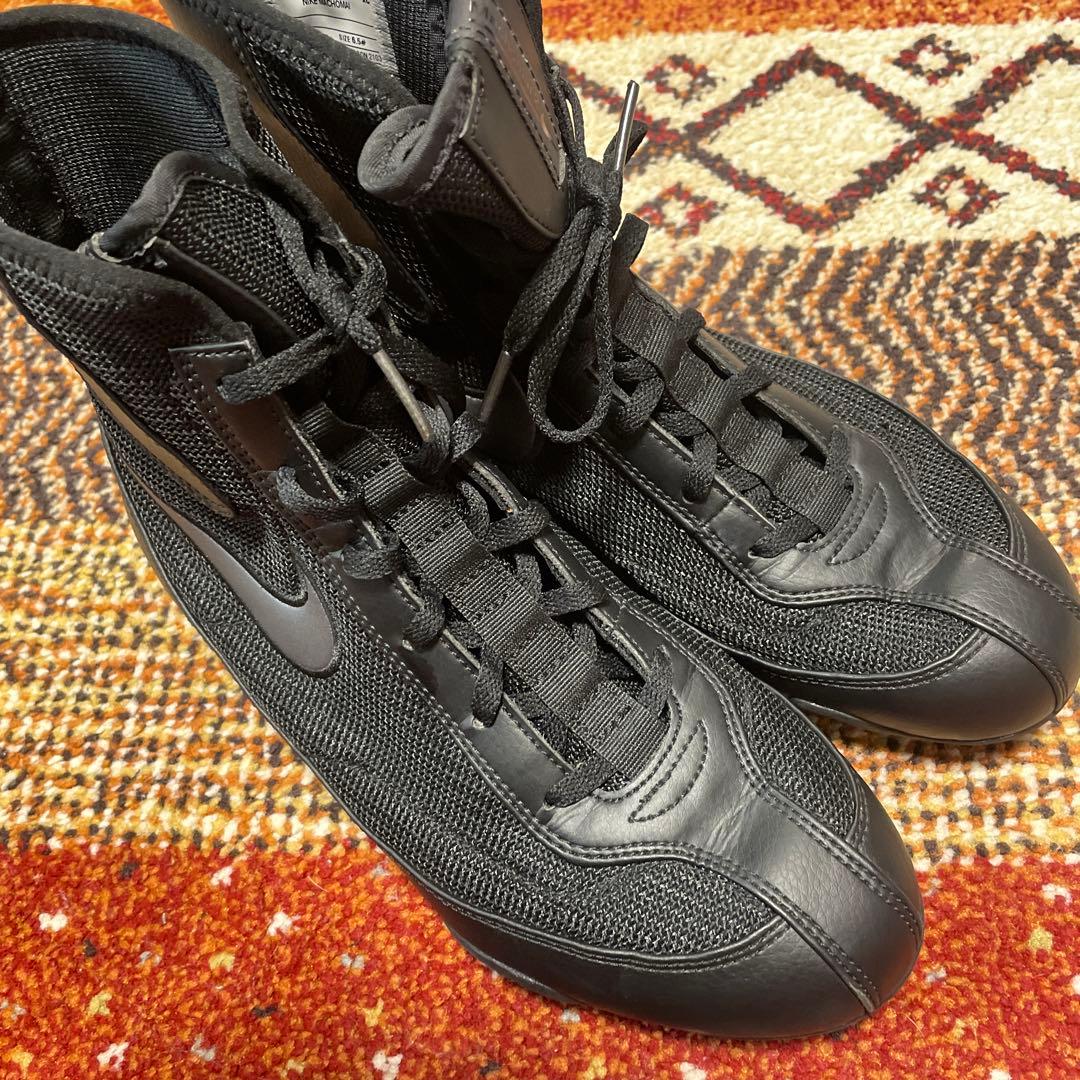 美品NIKE ナイキ ボクシングシューズ MACHOMAI2 BLACK