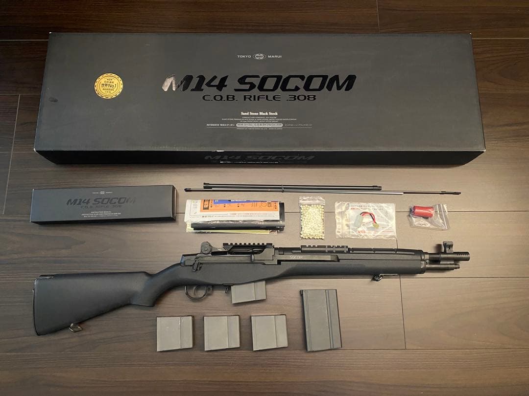 東京マルイ M14SOCOM スタンダード電動ガン ショートマガジン付き