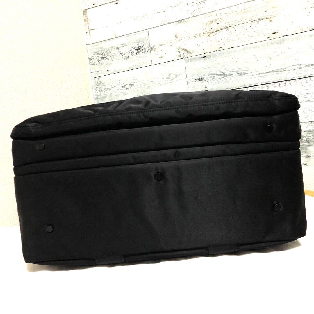 未使用級✨ポータータイム オーバーナイト 2way ボストン 3層 A4ブラック