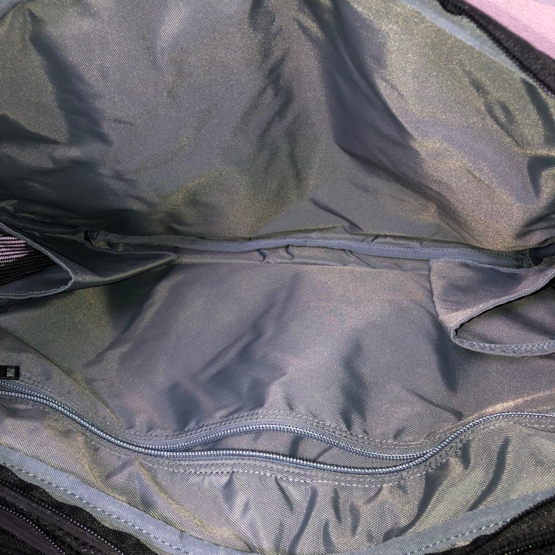 未使用級✨ポータータイム オーバーナイト 2way ボストン 3層 A4ブラック