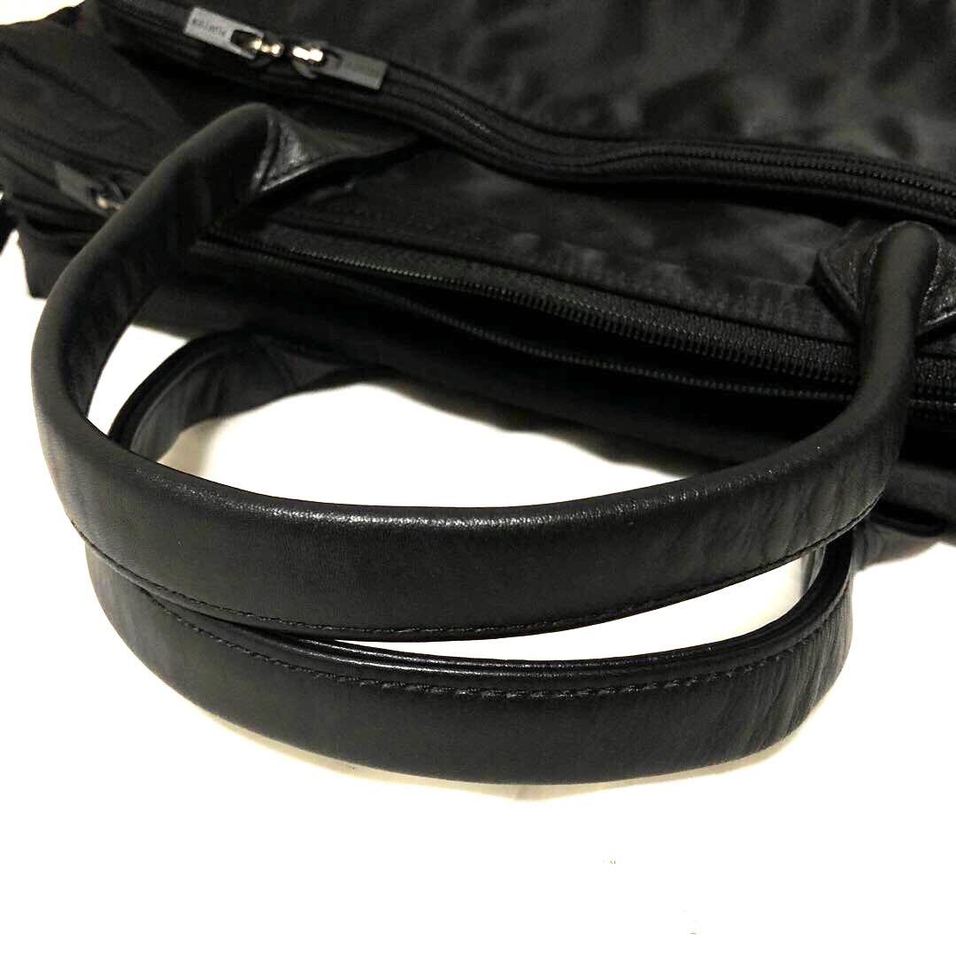 未使用級✨ポータータイム オーバーナイト 2way ボストン 3層 A4ブラック