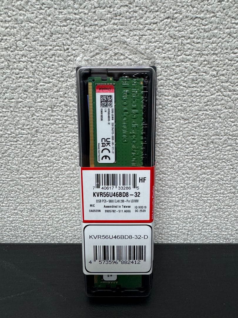 新品 KINGSTON DDR5-5600 64G KVR56U46BD8-32