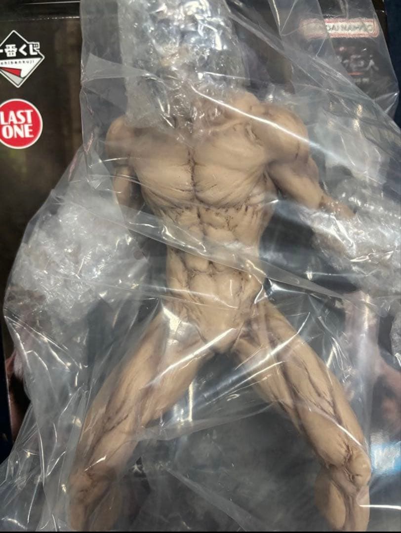 一番くじ 進撃の巨人 壁の外の世界 ラストワン賞　エレン おまけ