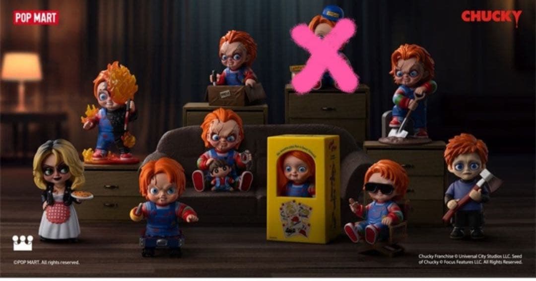 pop mart フランチャイズシリーズ　アソート