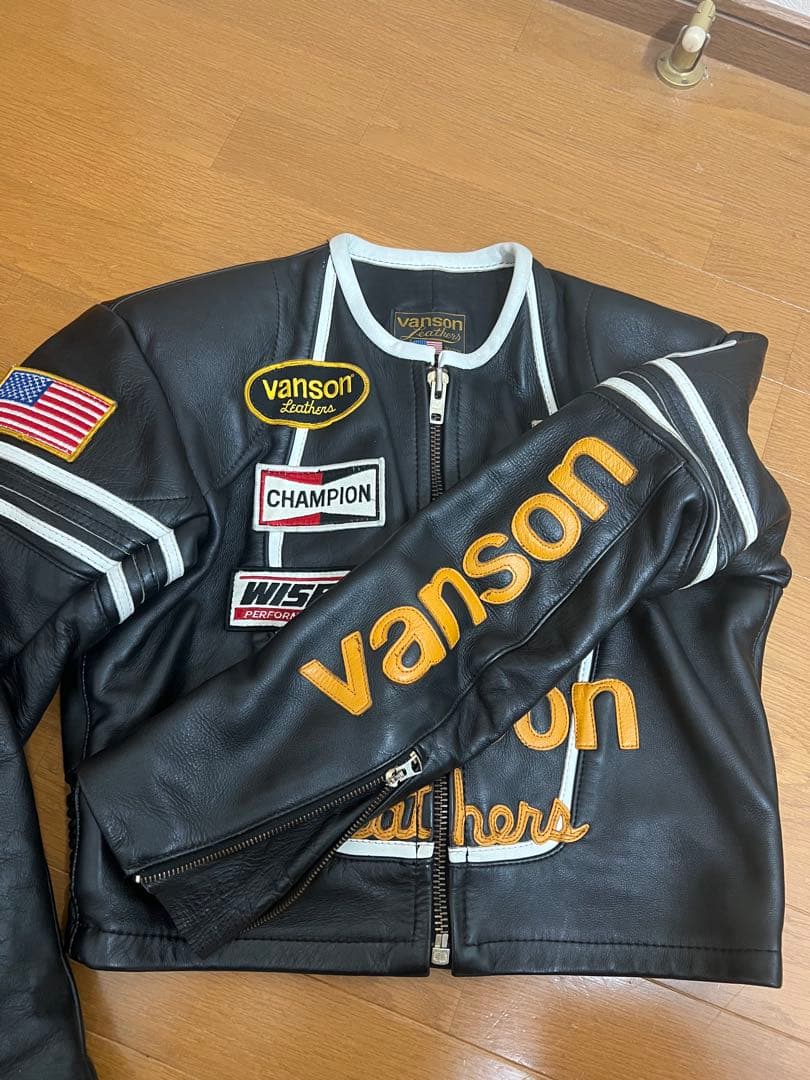 ウッドデッキドッグVANSON ワンスター 40サイズ　レザージャケット